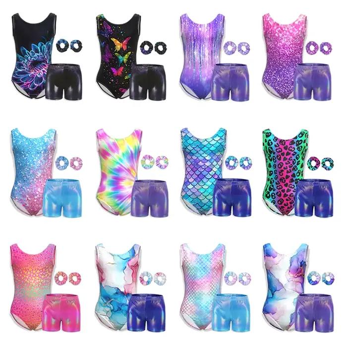 Justaucorps de gymnastique pour filles