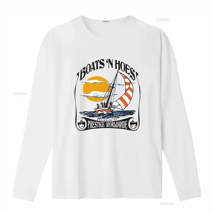 Step Brothers Boats n Hoes Prestige Worldwide T-shirt pour hommes avec motif de voilier par Will Ferrell John Reilly