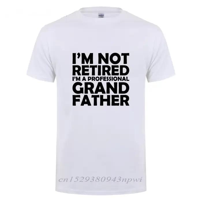 T-Shirt en coton, je ne suis pas retraité