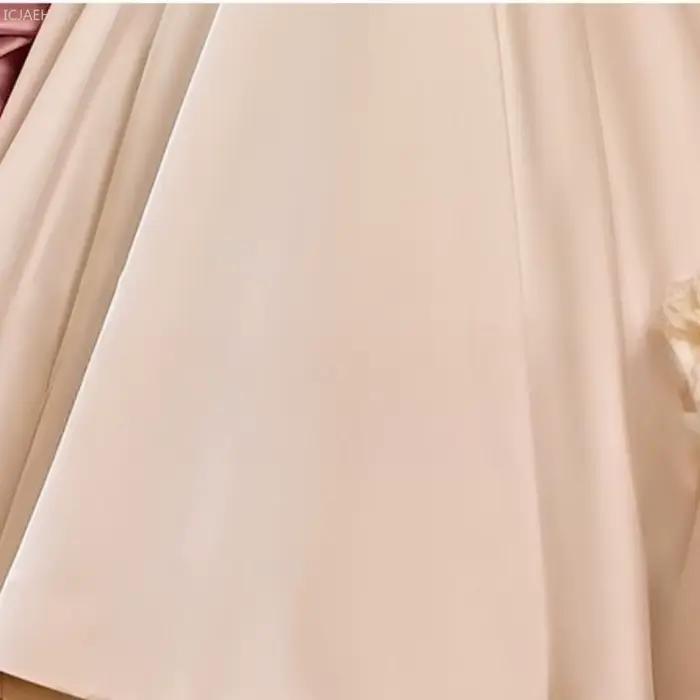 Robe de mariée blanche en Satin pour filles