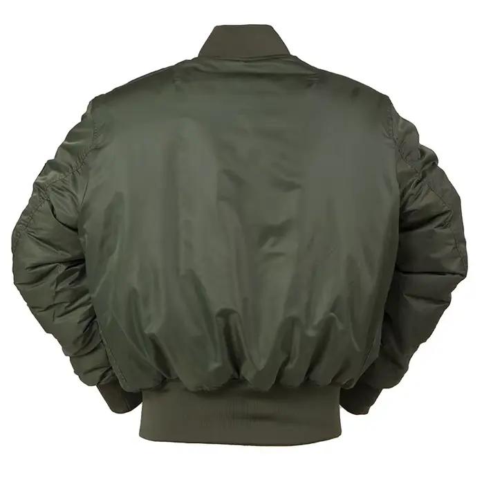 2025 vintage double face veste d'hiver hommes manteau bulle parka puffer chaud bombardier matelassé pilote MA-1 us air force militaire armée
