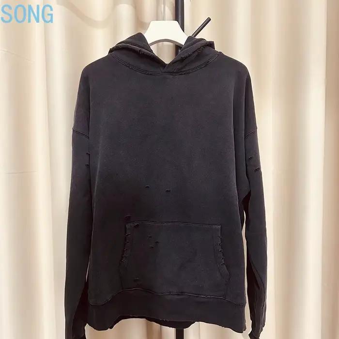 Nouvel arrivage : Sweat à capuche Saint Orange et Noir de haute qualité