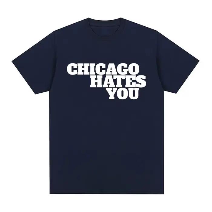 Rappeur chef Keef Chicago déteste vous même Style T-shirt hommes mode Hip Hop surdimensionné T-shirt décontracté coton à manches courtes T-shirts