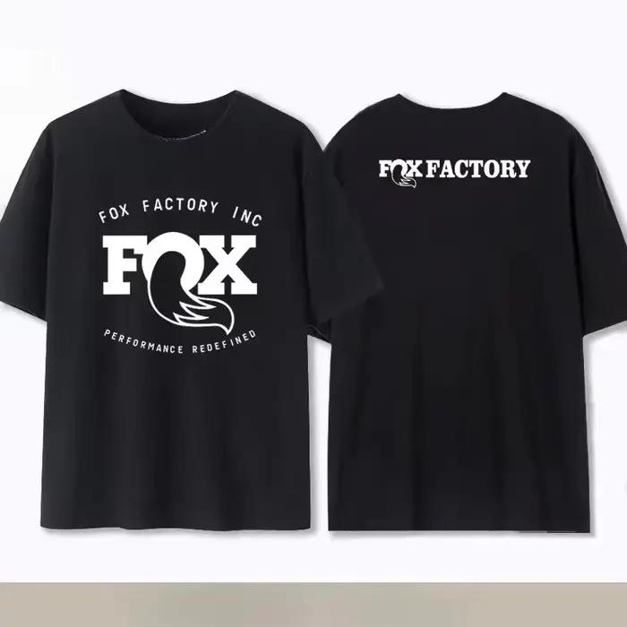 T-shirt Commémoratif Fox Racing VTT Cross-country, Haute Qualité, Tendance, Pour Homme et Femme, à Manches Courtes