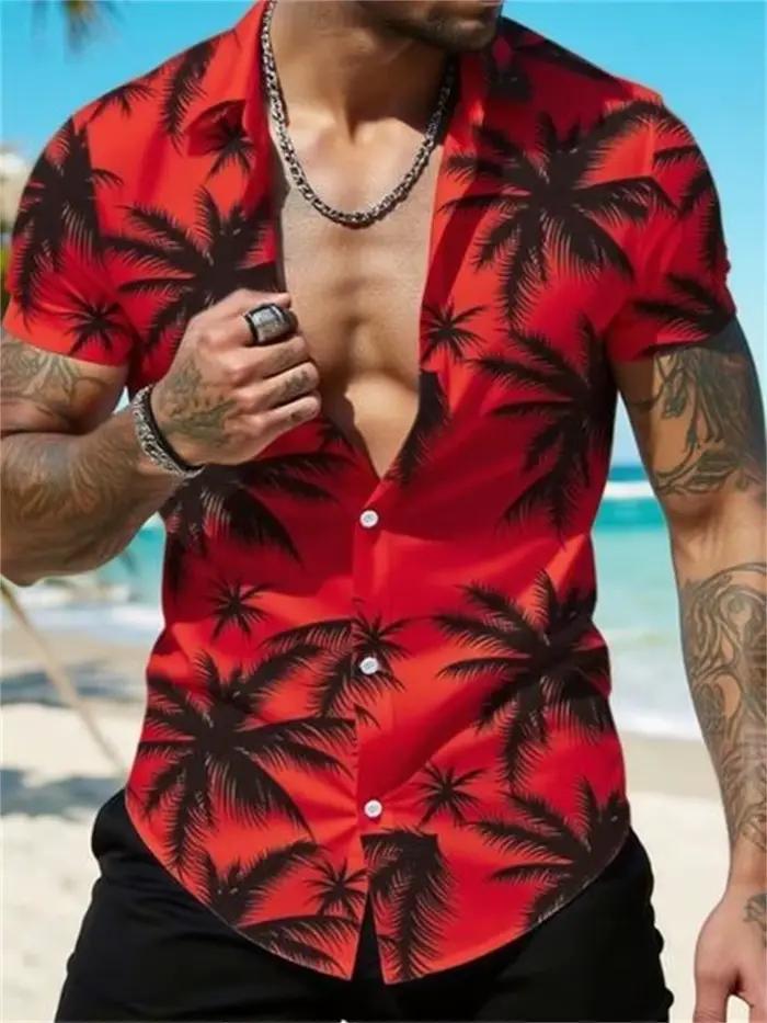 Chemise hawaïenne pour hommes