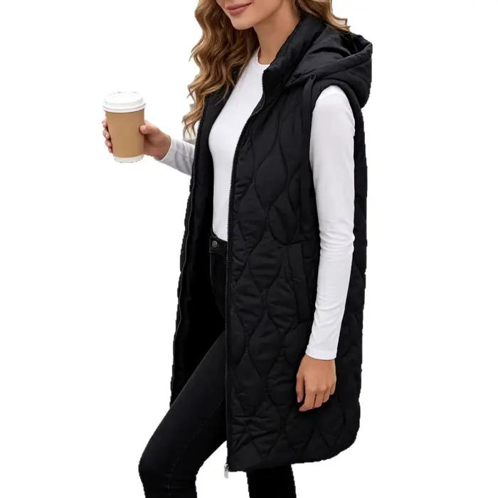 Gilet en coton ample pour femme