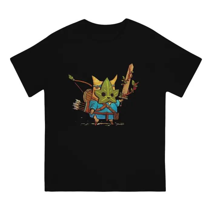 Z-helpda-T-shirt à col rond en pur coton pour hommes