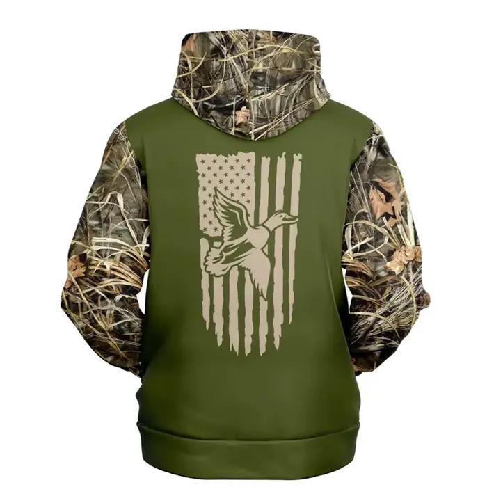 Duck Off Funny Camo Hoodie pour hommes