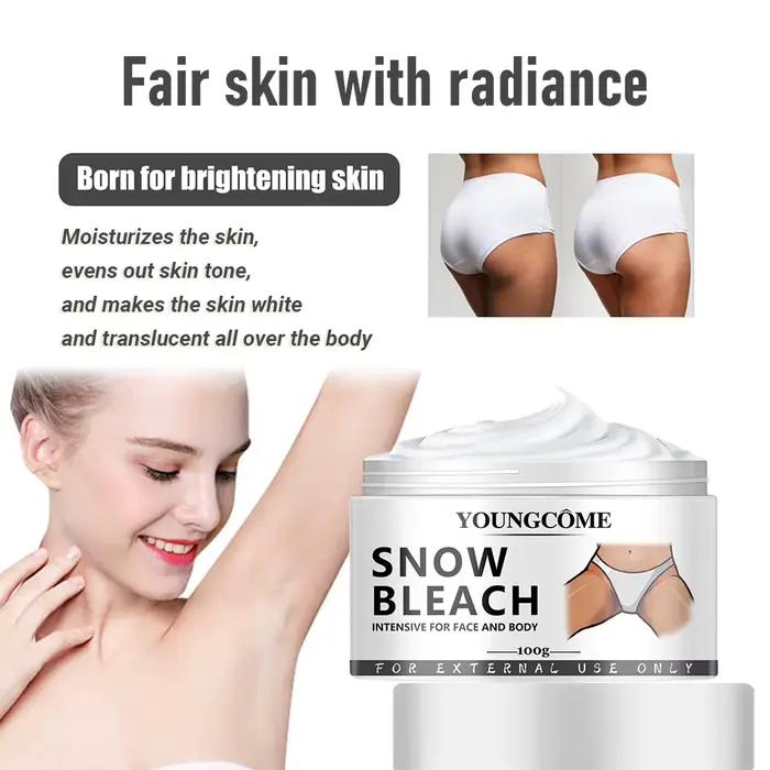 Crème de blanchiment pour le corps