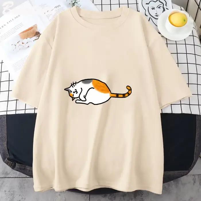 T-shirt femme Vintage, 100% coton