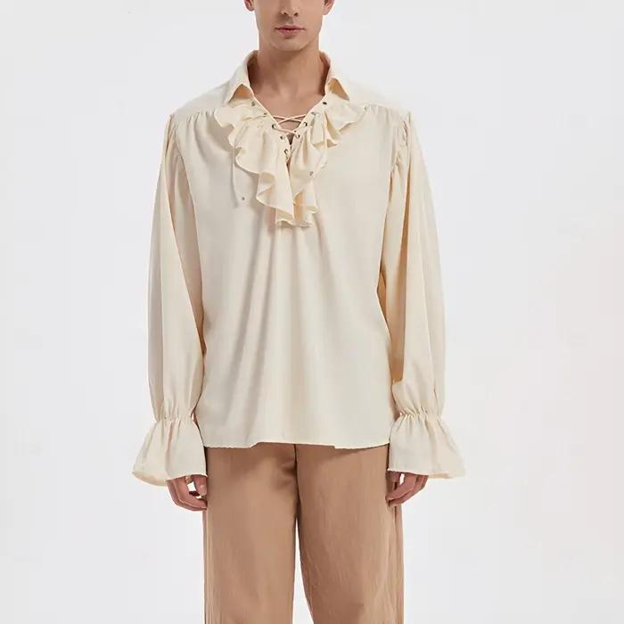 Chemise Médiévale Renaissance Punk & Gothique pour Homme