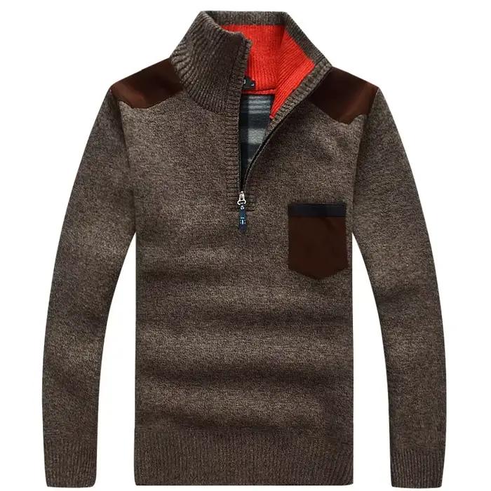 Pull à col montant pour hommes