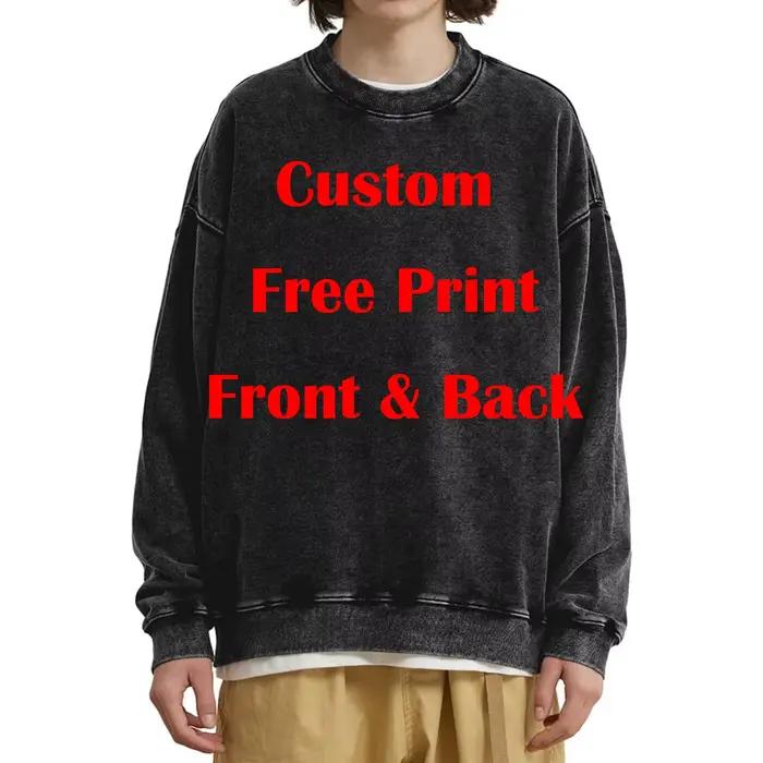 T-Shirt à Manches sulfet Col Ras du Cou pour Homme
