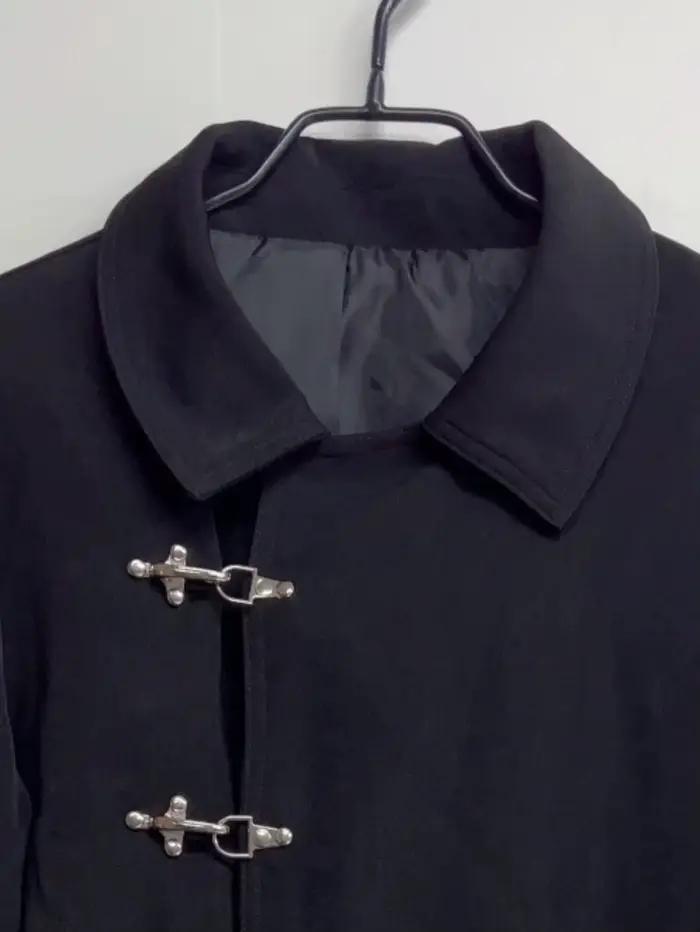 Veste noire Y2K pour femmes