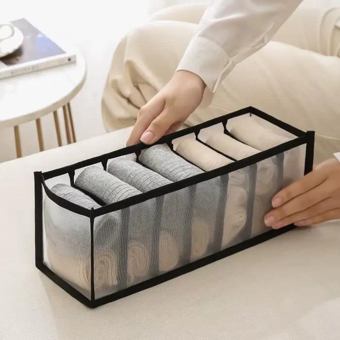 Ensemble de 3 pièces avec 7 compartiments pour ranger les sous-vêtements