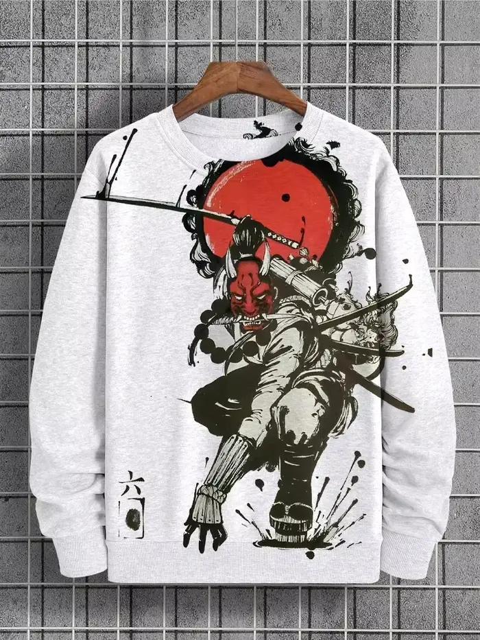 Sweatshirt 3D Imprimé Animal Chat Chien Style Japonais Harajuku Pour Hommes Femmes Occasions Quotidiennes Automnales