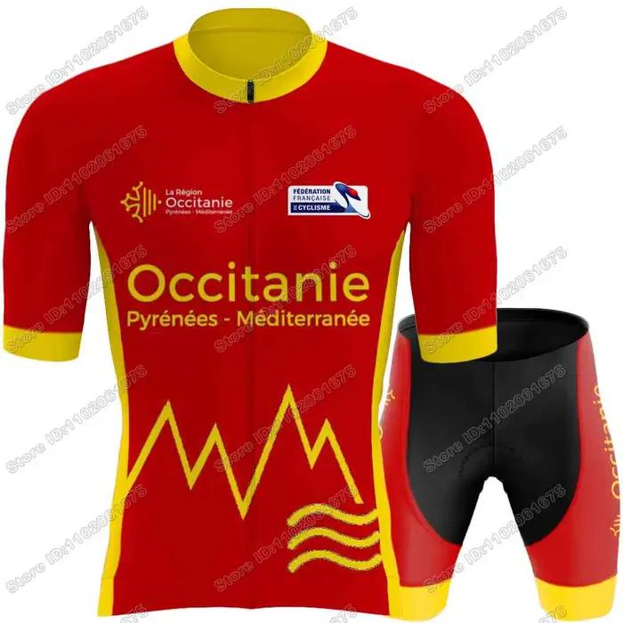Maillot de Cyclisme de l'équipe Comité de Cyclisme d'Occitanie 2025