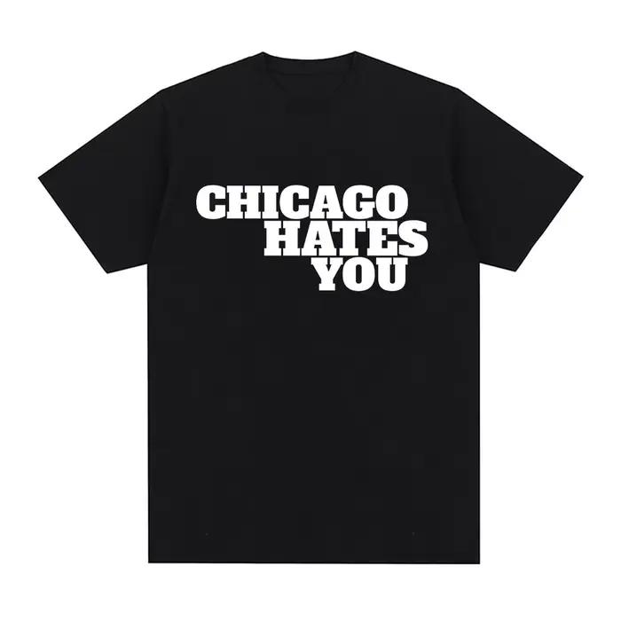 Rappeur chef Keef Chicago déteste vous même Style T-shirt hommes mode Hip Hop surdimensionné T-shirt décontracté coton à manches courtes T-shirts