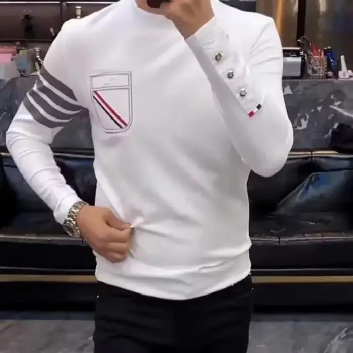 Sweatshirt homme drôle Emo T-shirt tendance mode XL pour jogging occasions décontractées