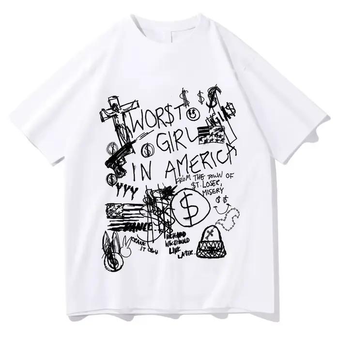 Slayyyter WOR$T GIRL IN AMERICA T-shirt