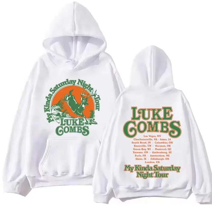 Luke Combs Tour 2026 Sweat à capuche pour homme et femme