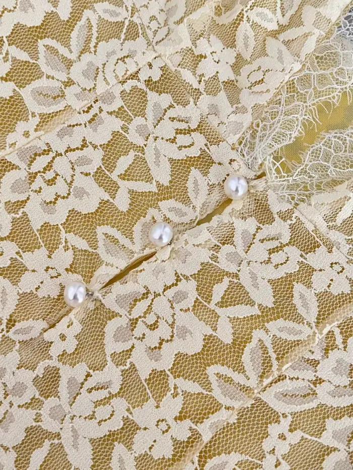 Mode française élégant Sexy sac hanche robe de soirée femmes dentelle dos nu col en v licou