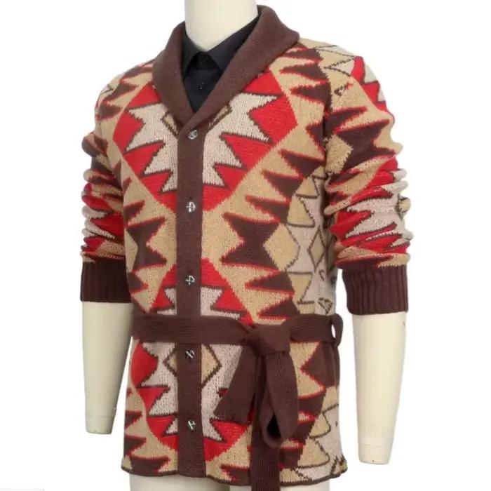 Pull en tricot cardigan pour homme