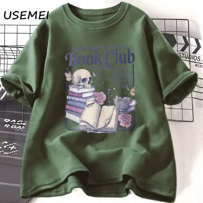 Anti livre Social Club T-Shirt casual lecteur d'amour