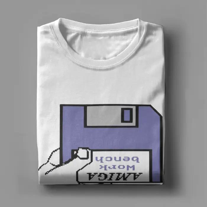 Amiga 500 T-Shirt pour hommes femmes pur coton amusant