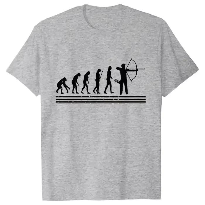 T-shirt évolution tir à l'arc pour hommes