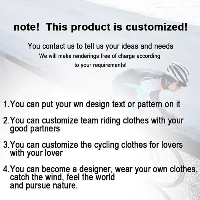 2024 bricolage Design personnalisé équipe hommes vélo cyclisme vêtements ensemble