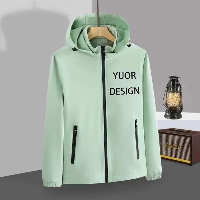 Vestes avec logo personnalisé pour hommes et femmes