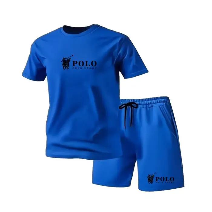 Ensemble de survêtement sportif pour homme 2026 – T-shirt à manches courtes et short – Tenue décontractée respirante 2 pièces style streetwear