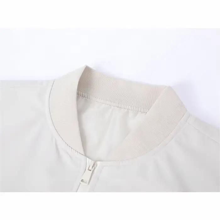 Veste de Baseball Hommes Polyestère Personnalisable Avec Fermeture Éclair Pour Activités Extérieures et Maison Occasions Spéciales