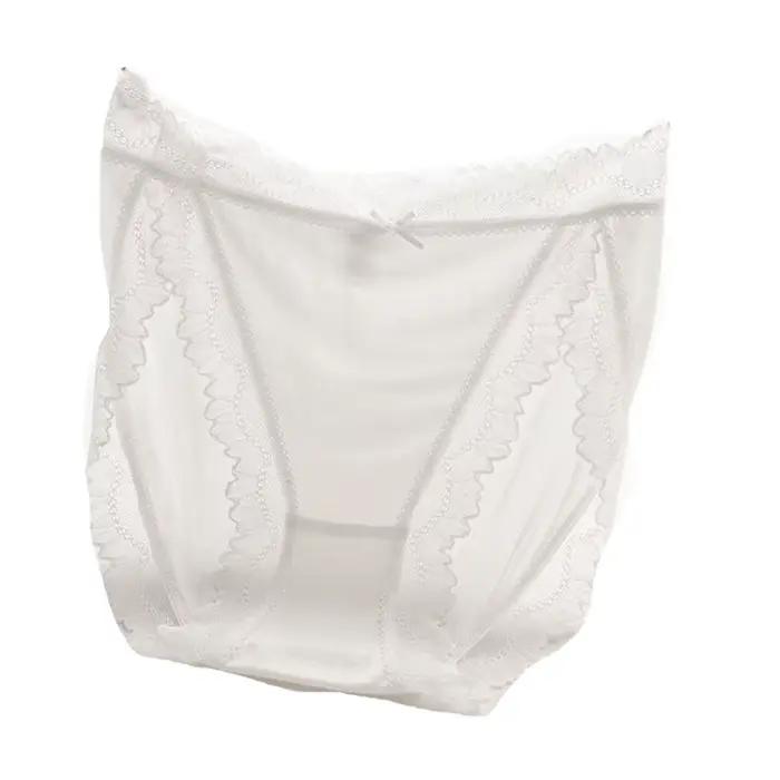 Fimtairah-Slip en dentelle respirante pour femme