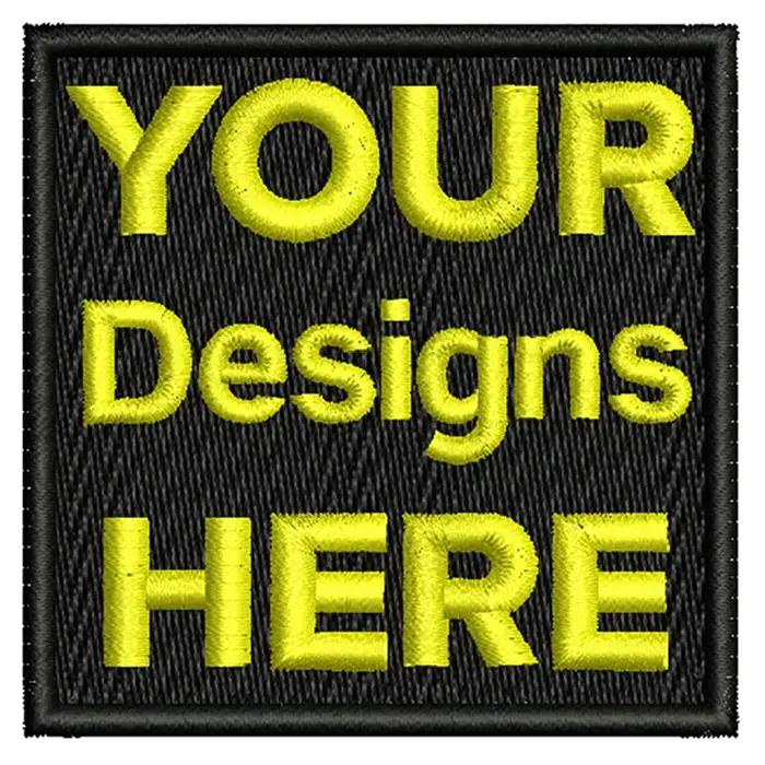 Écussons brodés personnalisés thermocollants, badges et logos pour vestes, chapeaux, sacs, foulards, artisanat DIY, décorations personnalisées, MOQ10