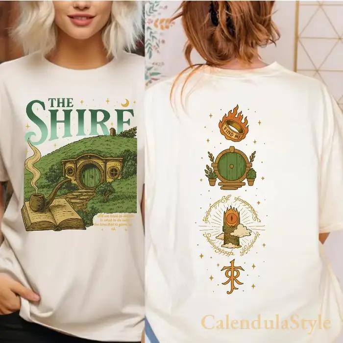 T-shirt The Lord of The Rings Shire PNG pour homme