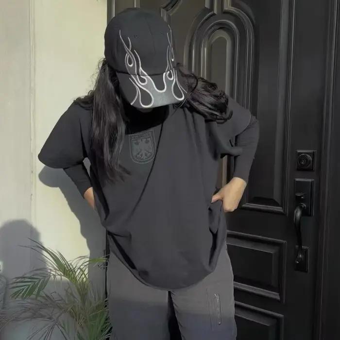 SAINT OF MICHAEL mode Streetwear Kanye West DONDA YE imprimé t-shirt Vintage vêtements décontracté ample surdimensionné