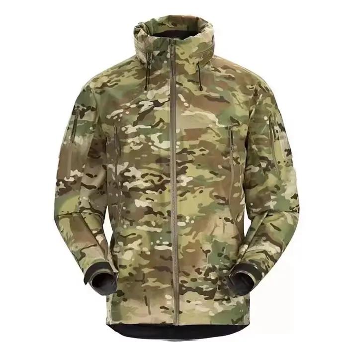 Veste Alpha Gen2 imperméable Gore-Tex Pro pour hommes, activités extérieures, randonnée, jogging et plus