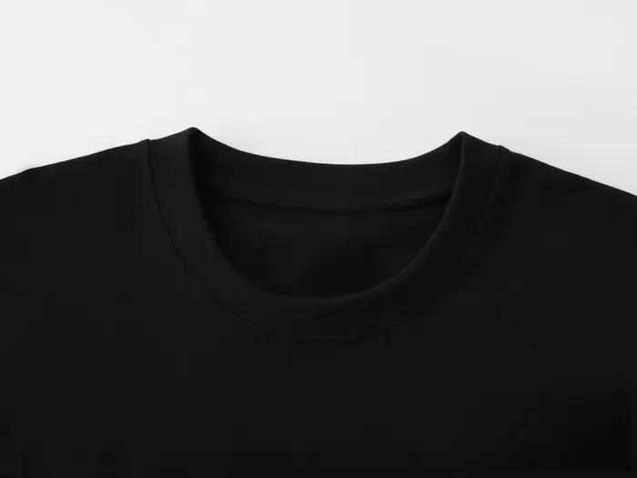 T-shirt unisexe d'été 2026 à motif imprimé fantaisie avec strass