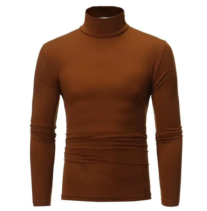 Sous-vêtements thermiques hauts hommes vêtements d'hiver chemise thermique automne