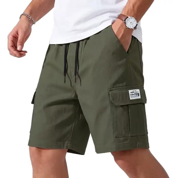 Shorts Bermuda Décontractés d'Été pour Homme, Pantalons Cargo Sportifs Multi-Poches, Shorts de Jogging et de Gym, Shorts de Travail Tactiques pour Homme