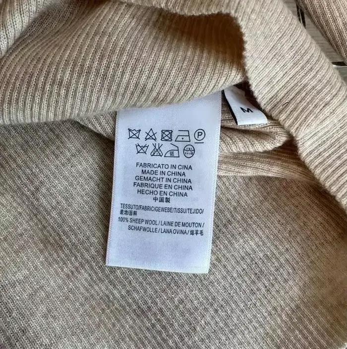 Pull 100% laine à revers pour femmes