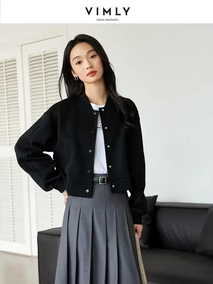 Veste de baseball courte pour femme VIMLY