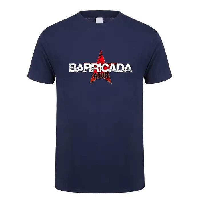 Barricada Band Rock espagnol t-shirt été hommes coton drôle T-Shirts