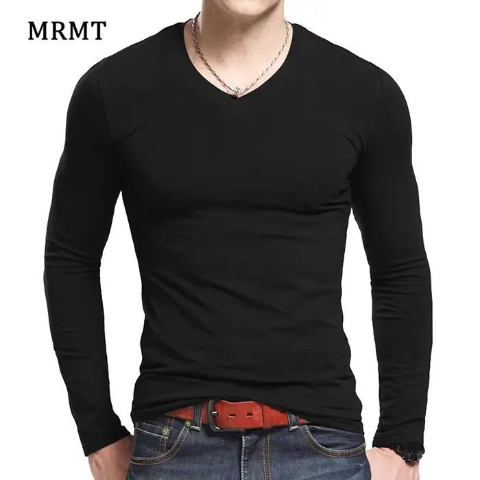 T-shirt Homme Col V Manches Longues 2026 MRMT
