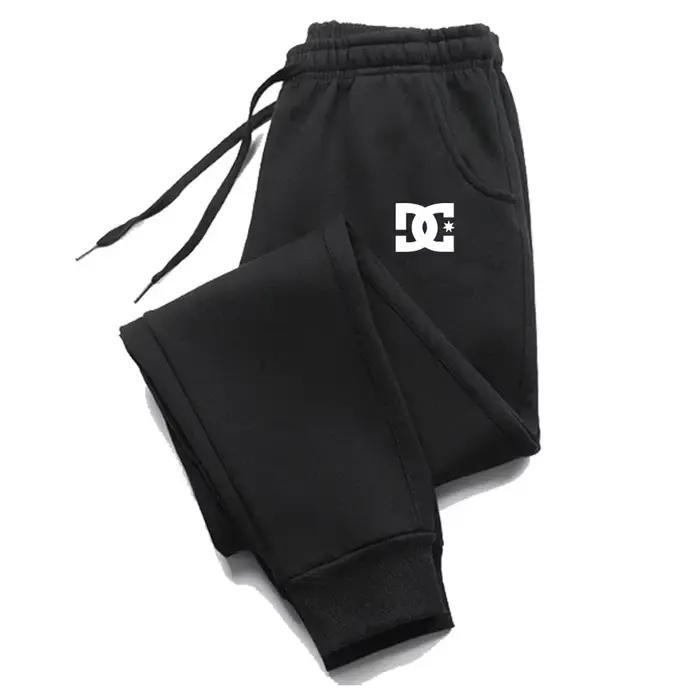 Pantalons décontractés pour hommes automne hiver pantalons de survêtement hommes course survêtement sport pantalons de sport mode couleur unie entraînement pantalons longs