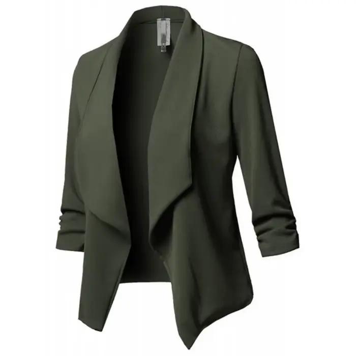 Blazer pour femme à manches longues