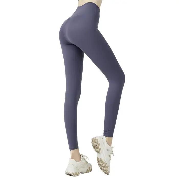 Sensation nue Yoga Leggings fesse levage sport serré poches cachées à la taille gymnastique Fitness