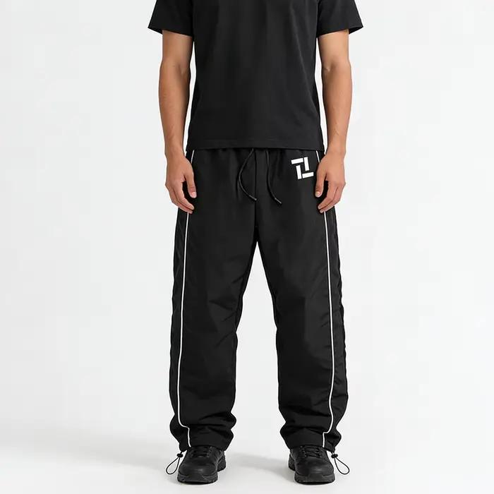 Pantalon de survêtement d'entraînement de Fitness noir pour hommes